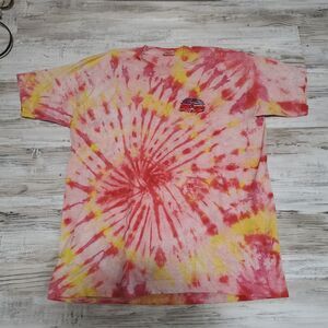 Portsmouth Patriots Tye Dye Shirt Size XL Hand Tye Dye